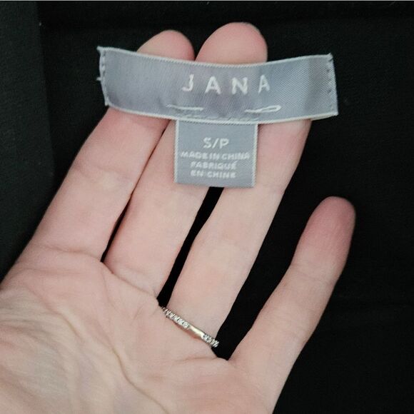 Jana Oversized Black Open Front Blazer - Picture 3 of 5